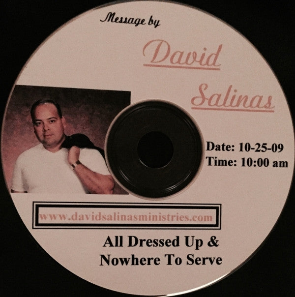 all dressed up and nowhere to serve audio teaching CD on serving yeshua by david salinas
